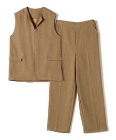 SHIPS / シップス サロペット・オールインワン | SHIPS Colors:〈手洗い可能〉ベスト × パンツ バスケット セットアップ