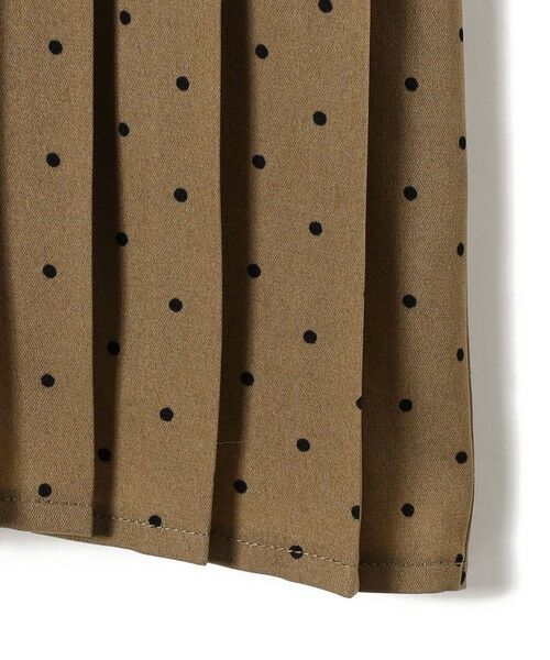 SHIPS / シップス ロング・マキシ丈ワンピース | SHIPS Colors:〈手洗い可能〉ドット プリント プリーツ シャツ ワンピース | 詳細12