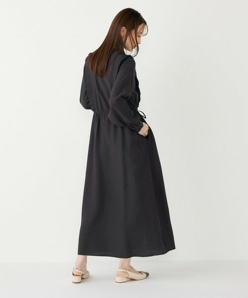 SHIPS / シップス ロング・マキシ丈ワンピース | SHIPS Colors:〈手洗い可能〉プリーツ デザイン ロングスリーブ ワンピース◇ | 詳細26