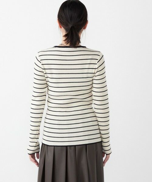 SHIPS / シップス ニット・セーター | SHIPS Colors:〈手洗い可〉ボーダー リブ クルーネック ニット◇ | 詳細5
