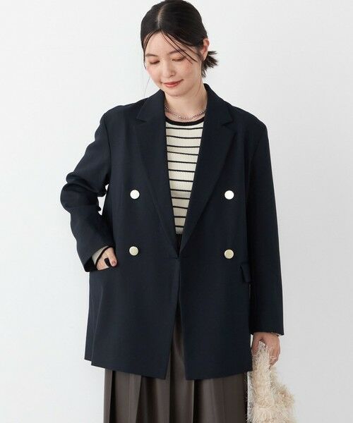 SHIPS / シップス ニット・セーター | SHIPS Colors:〈手洗い可〉ボーダー リブ クルーネック ニット◇ | 詳細13