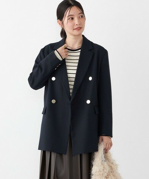 SHIPS / シップス ニット・セーター | SHIPS Colors:〈手洗い可〉ボーダー リブ クルーネック ニット◇ | 詳細14