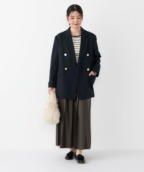 SHIPS / シップス ニット・セーター | SHIPS Colors:〈手洗い可〉ボーダー リブ クルーネック ニット◇ | 詳細15