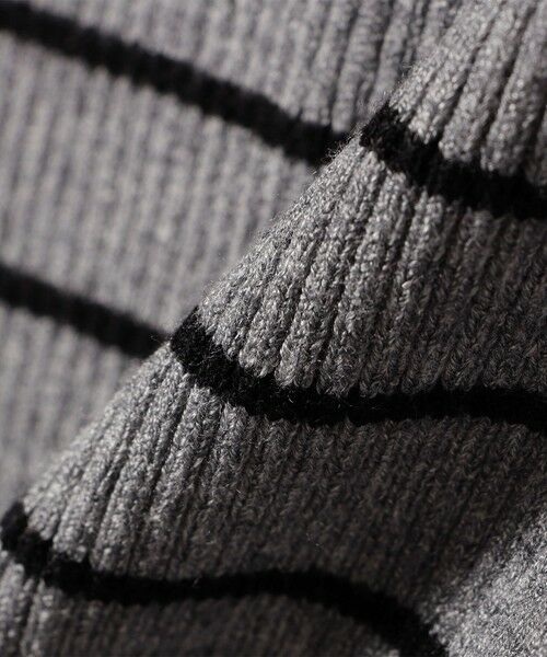 SHIPS / シップス ニット・セーター | SHIPS Colors:〈手洗い可〉ボーダー リブ クルーネック ニット◇ | 詳細21