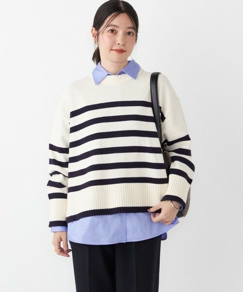 SHIPS / シップス ニット・セーター | SHIPS Colors:〈手洗い可能〉フラッフィー クルーネック ニット◇ | 詳細10