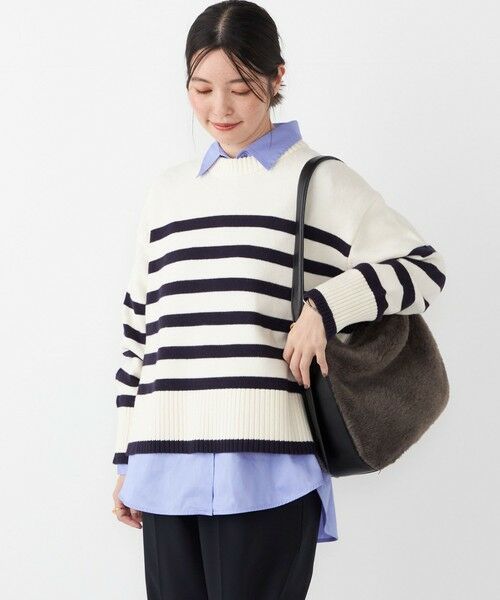 SHIPS / シップス ニット・セーター | SHIPS Colors:〈手洗い可能〉フラッフィー クルーネック ニット◇ | 詳細11