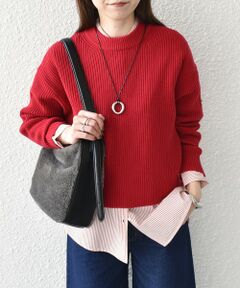 SHIPS / シップス ニット・セーター | SHIPS Colors:〈手洗い可能〉畦 クルーネック ニット◇