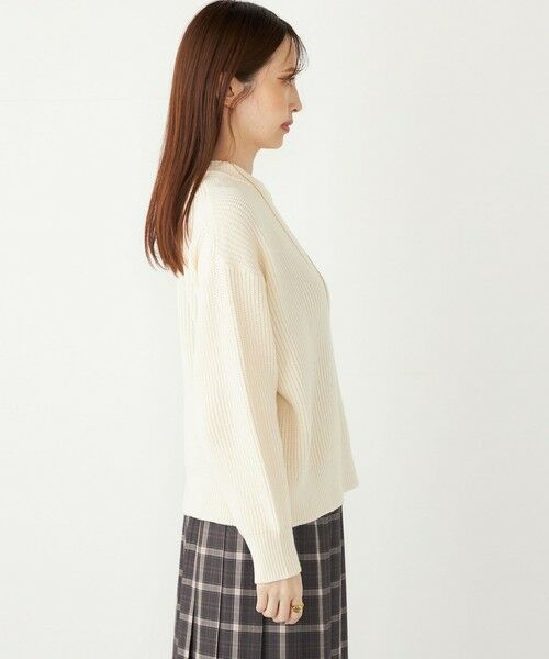 SHIPS / シップス ニット・セーター | SHIPS Colors:〈手洗い可能〉畦 クルーネック ニット◇ | 詳細6