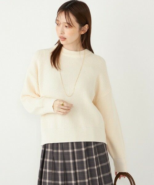 SHIPS / シップス ニット・セーター | SHIPS Colors:〈手洗い可能〉畦 クルーネック ニット◇ | 詳細9