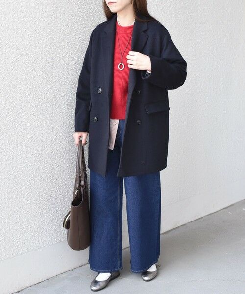 SHIPS / シップス ニット・セーター | SHIPS Colors:〈手洗い可能〉畦 クルーネック ニット◇ | 詳細20