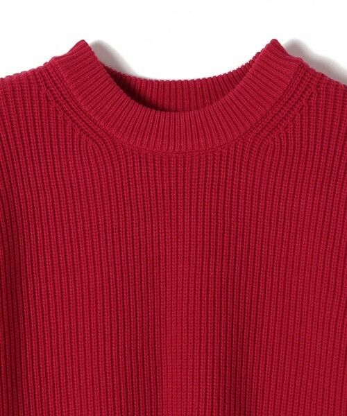 SHIPS / シップス ニット・セーター | SHIPS Colors:〈手洗い可能〉畦 クルーネック ニット◇ | 詳細15