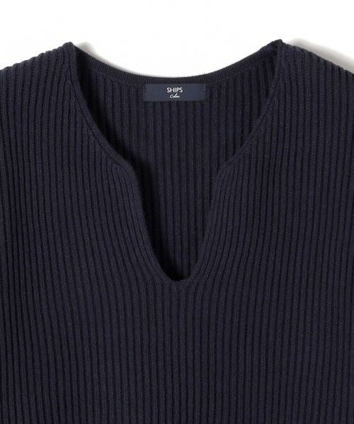 SHIPS / シップス ニット・セーター | SHIPS Colors:〈手洗い可能〉畦 スキッパー ニット◇ | 詳細29