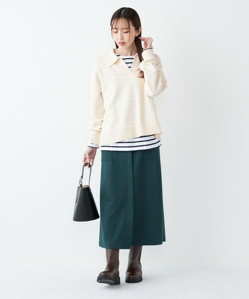 SHIPS / シップス ニット・セーター | SHIPS Colors:〈手洗い可能〉フラッフィー スキッパー ニット◇ | 詳細8