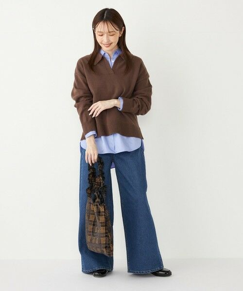 SHIPS / シップス ニット・セーター | SHIPS Colors:〈手洗い可能〉フラッフィー スキッパー ニット◇ | 詳細17