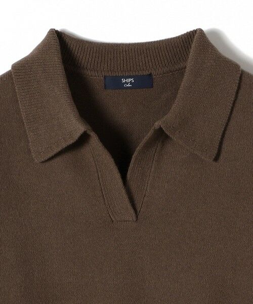 SHIPS / シップス ニット・セーター | SHIPS Colors:〈手洗い可能〉フラッフィー スキッパー ニット◇ | 詳細4