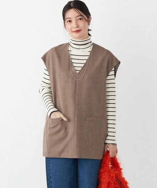 SHIPS / シップス ニット・セーター | SHIPS Colors:〈手洗い可能〉ボーダー リブ タートルネック ニット◇ | 詳細17