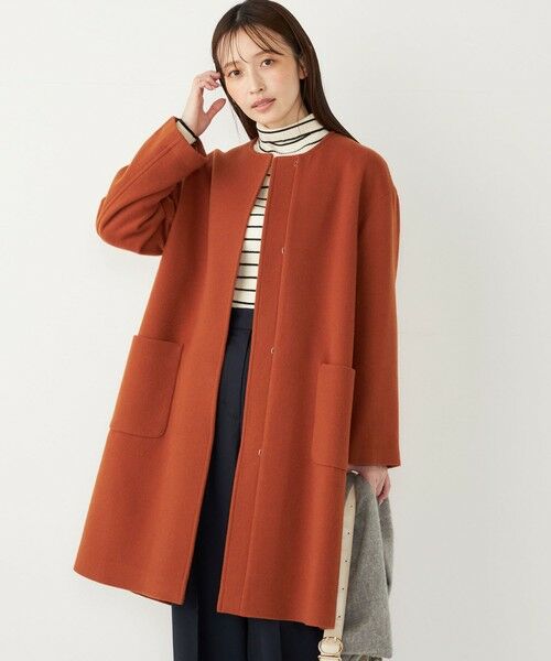 SHIPS / シップス ニット・セーター | SHIPS Colors:〈手洗い可能〉ボーダー リブ タートルネック ニット◇ | 詳細25