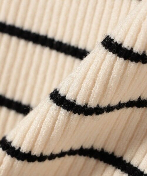 SHIPS / シップス ニット・セーター | SHIPS Colors:〈手洗い可能〉ボーダー リブ タートルネック ニット◇ | 詳細2