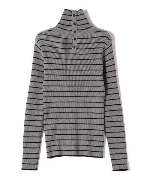 SHIPS / シップス ニット・セーター | SHIPS Colors:〈手洗い可能〉ボーダー リブ タートルネック ニット◇ | 詳細30
