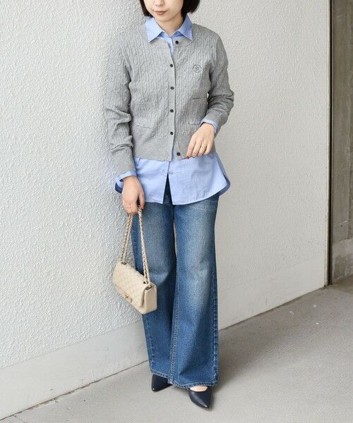 SHIPS / シップス カーディガン・ボレロ | SHIPS Colors:〈手洗い可能〉ミニケーブル カーディガン◇ | 詳細8