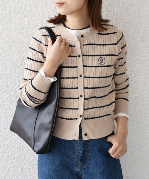 SHIPS / シップス カーディガン・ボレロ | SHIPS Colors:〈手洗い可能〉ミニケーブル カーディガン◇ | 詳細19