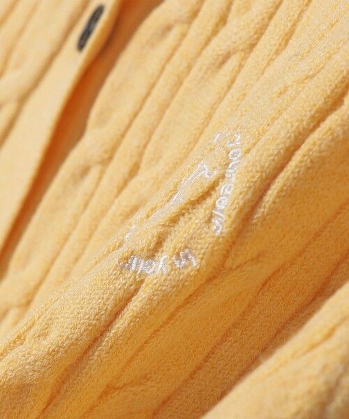 SHIPS / シップス カーディガン・ボレロ | 《一部追加・新色予約》SHIPS Colors:〈手洗い可能〉ミニケーブル カーディガン◆ | 詳細20