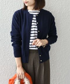 SHIPS / シップス カーディガン・ボレロ | SHIPS Colors:〈手洗い可能〉14ゲージ クルーネック カーディガン◇