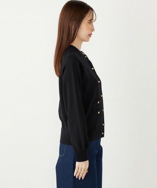 SHIPS / シップス カーディガン・ボレロ | SHIPS Colors:〈手洗い可能〉14ゲージ クルーネック カーディガン◇ | 詳細7