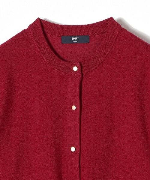 SHIPS / シップス カーディガン・ボレロ | SHIPS Colors:〈手洗い可能〉14ゲージ クルーネック カーディガン◇ | 詳細17