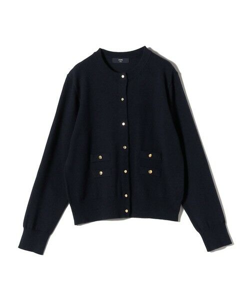 SHIPS / シップス カーディガン・ボレロ | SHIPS Colors:〈手洗い可能〉14ゲージ クルーネック カーディガン◇ | 詳細27