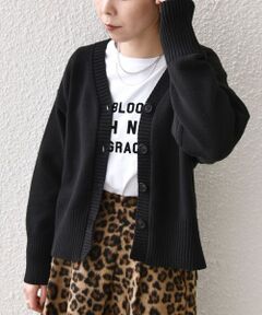 SHIPS Colors:〈手洗い可能〉フラッフィー Vネック カーディガン◇