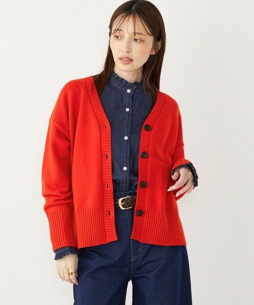 SHIPS / シップス カーディガン・ボレロ | SHIPS Colors:〈手洗い可能〉フラッフィー Vネック カーディガン◇ | 詳細21