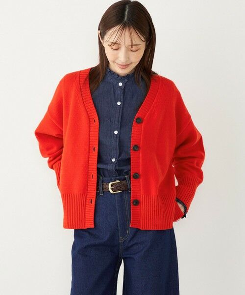 SHIPS / シップス カーディガン・ボレロ | SHIPS Colors:〈手洗い可能〉フラッフィー Vネック カーディガン◇ | 詳細22