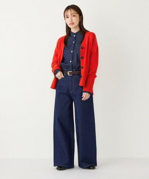 SHIPS / シップス カーディガン・ボレロ | SHIPS Colors:〈手洗い可能〉フラッフィー Vネック カーディガン◇ | 詳細24