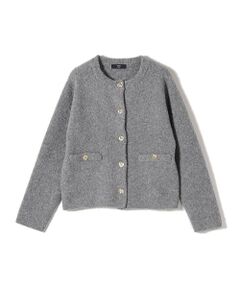 SHIPS / シップス カーディガン・ボレロ | SHIPS Colors:〈手洗い可能〉ブークレ ニット ジャケット