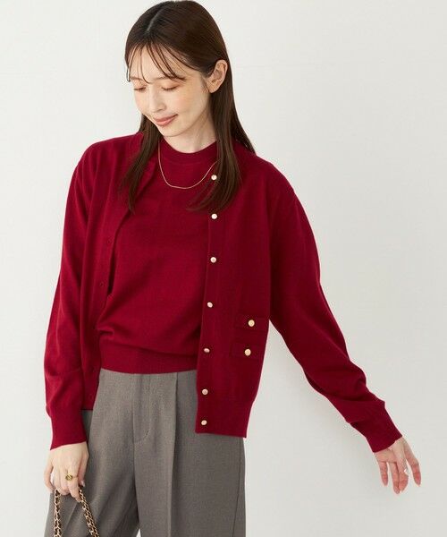 SHIPS / シップス ニット・セーター | SHIPS Colors:〈手洗い可能〉14ゲージ ショートスリーブ ニット | 詳細22