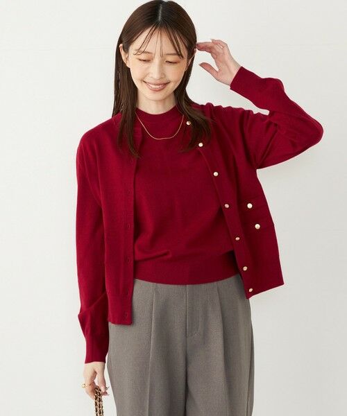 SHIPS / シップス ニット・セーター | SHIPS Colors:〈手洗い可能〉14ゲージ ショートスリーブ ニット | 詳細23