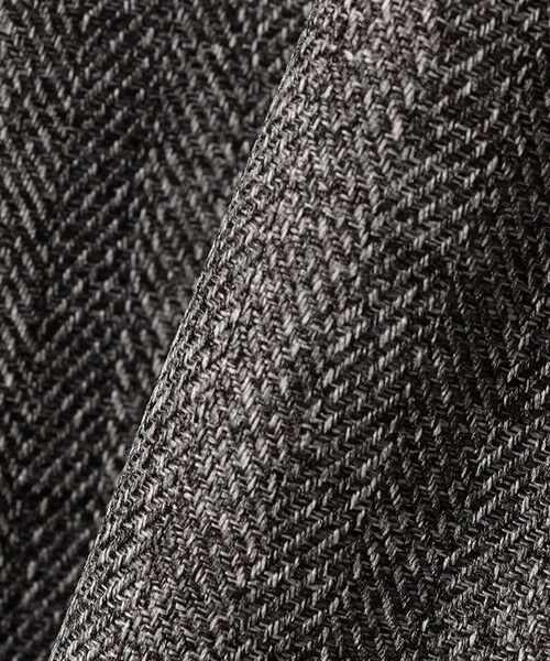 SHIPS / シップス ノーカラージャケット | SHIPS Colors:フリンジ ヘリンボーン ジャケット | 詳細2