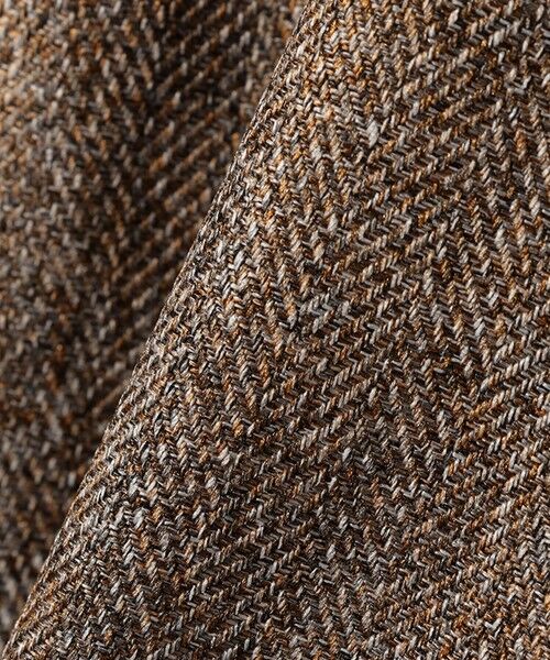 SHIPS / シップス ノーカラージャケット | SHIPS Colors:フリンジ ヘリンボーン ジャケット | 詳細21