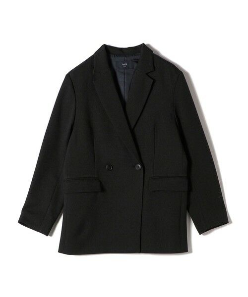 SHIPS for women/シップスウィメン SHIPS Colors:ウールライク ダブル ボタン ジャケット(セットアップ対応可能) ネイビー ONE SIZE SHIPS for women/シップスウィメン SHIPS Colors:ウールライク ダブル ボタン ジャケット(セットアップ対応可能) ネイビー ONE SIZE