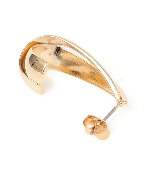 SHIPS / シップス ピアス・イヤリング | SHIPS Colors:オーバーラップ ピアス | 詳細1