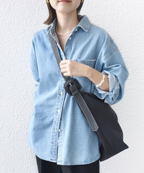 SHIPS / シップス トートバッグ | 【WEB限定】ベルト デザイン ハンドル A4 トート バッグ | 詳細1