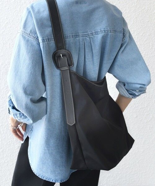 SHIPS / シップス トートバッグ | 【WEB限定】ベルト デザイン ハンドル A4 トート バッグ | 詳細4