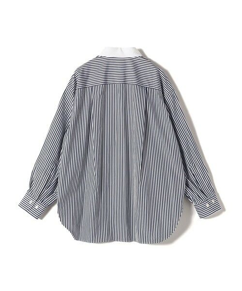 SHIPS / シップス シャツ・ブラウス | SHIPS Primary Navy Label:SUVIN コットン クレリック シャツ | 詳細1