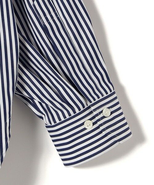 SHIPS / シップス シャツ・ブラウス | SHIPS Primary Navy Label:SUVIN コットン クレリック シャツ | 詳細3