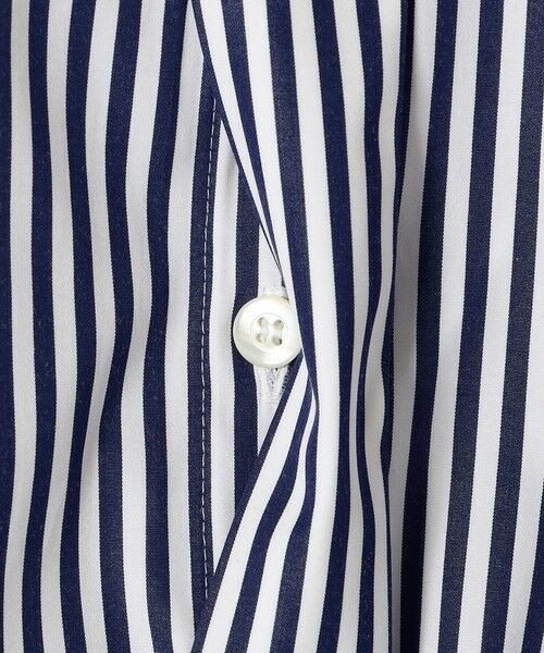 SHIPS / シップス シャツ・ブラウス | SHIPS Primary Navy Label:SUVIN コットン クレリック シャツ | 詳細5