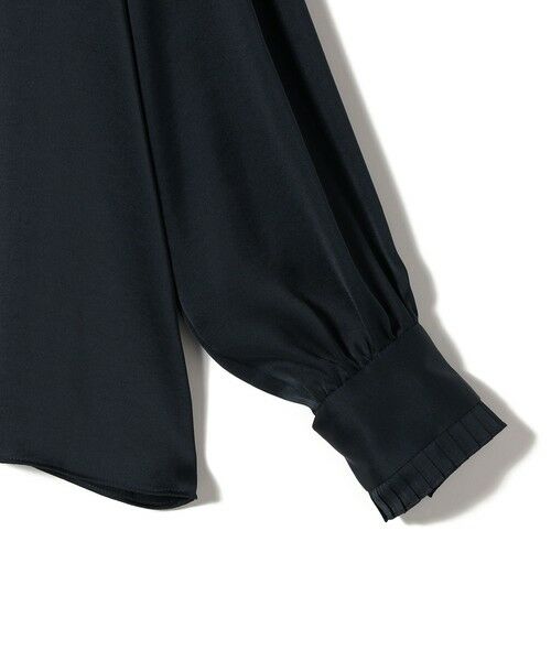 SHIPS / シップス シャツ・ブラウス | 〈手洗い可能〉ヴィンテージ サテン 襟 プリーツ ブラウス | 詳細4