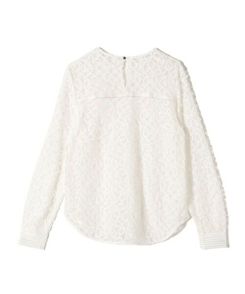 SHIPS / シップス シャツ・ブラウス | 〈手洗い可能〉トゥワール コード レース ブラウス(ホワイト) | 詳細17