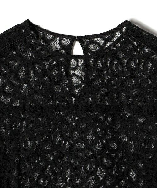 SHIPS / シップス シャツ・ブラウス | トゥワール コード レース ブラウス（ブラック） | 詳細12