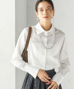 SHIPS / シップス シャツ・ブラウス | 〈手洗い可能〉スーピマ コットン サテン シャツ